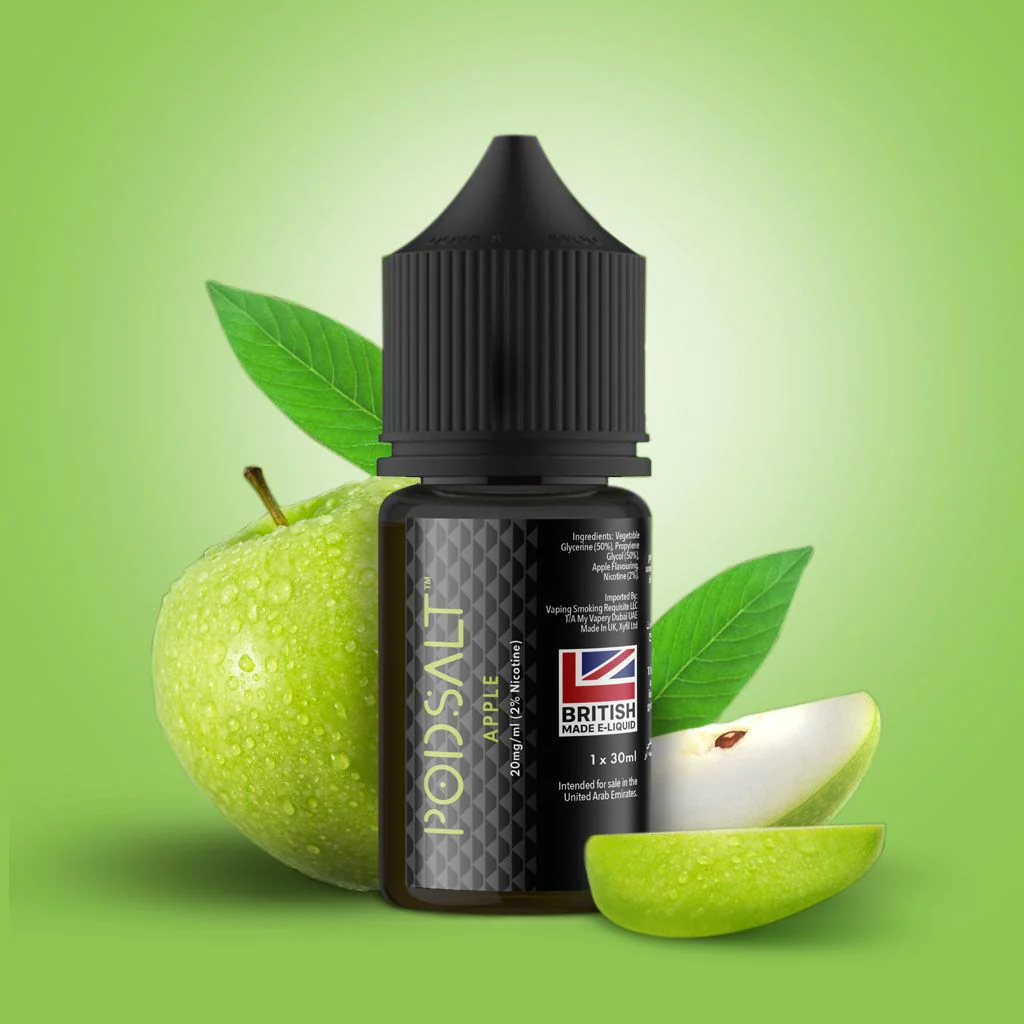 سالت نیکوتین پاد سالت سیب سبز | POD SALT CORE APPLE SALT JUICE